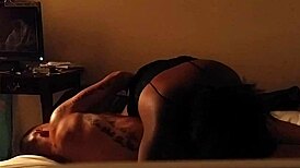 jeremy and audrey explore foreplay as husband and wife in an interracial encounter