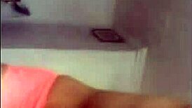 girl dances striptease and undresses completely