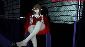 Hey, succubus mistress Lyla has you worshiping her perfect ass and body while stroking desperately in POV cosplay