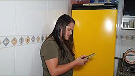 i crave lifting my pussy on the car gear shift alex lima caught me and shoved his big cock in my ass