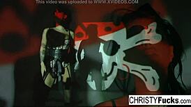 sexy christy mack fingers her tight wet pussy