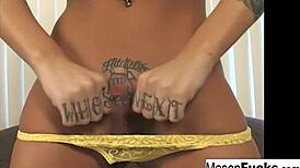 Mason Moore Challenges Justin to Fuck Her Hardcore with Blowjob and Cumshot