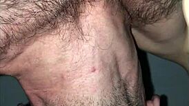 european close-up of wet orgasm with huge jizz