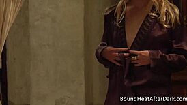 Is the lesbian maid pleasuring?