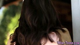 lesbian teen 18+ trio engages in rimjob and tribbing oral fun