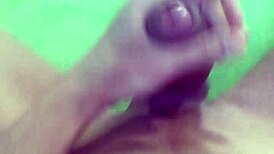 Skinny Argentinian Boy's Solo Creampie