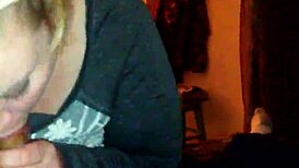 chelsey performs deepthroat blowjob on big cock