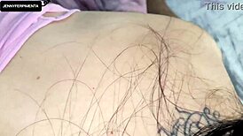 Mature man wakes teen with hard cock for deep throat blowjob in bedroom