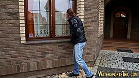 Glam Slut's Intense Piss Drenched Pleasure