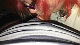 Natalie East Orlando Sucks Stranger Dick and Swallows Hot Cum