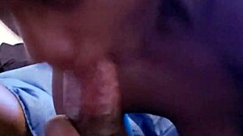 Stud Chick Deepthroats Big Black Monster Cock