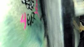 White panties on boyfriend – did he cum in them