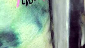 White panties on boyfriend – did he cum in them