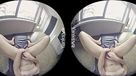 vr goddess marina explores solo relaxation techniques in a private session