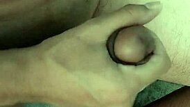 i stroked his cock in the room until he came