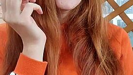 the thrill of smoking with aliceginger, feeling the warmth and relaxation