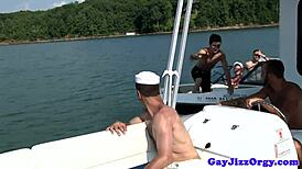 hey, check this wild gay sailor orgy outdoors with chip young and crew