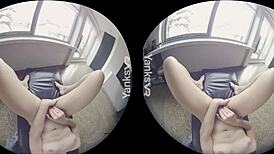 vr goddess marina explores solo relaxation techniques in a private session