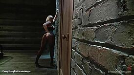 Mature women exploring bodies with toys