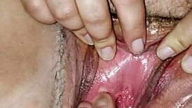 Intense pleasure builds as she receives a deep creampie