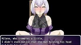 mylene explores the temple of lust in bondage