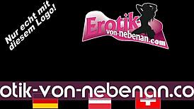 Thin German Secretary Gives POV Blowjob By Mirror