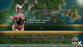 nadia gets her face fucked hard in anime style