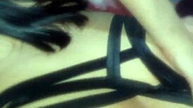 Que rica verga leads to birthday doggystyle creampie with shaved prostitute slut