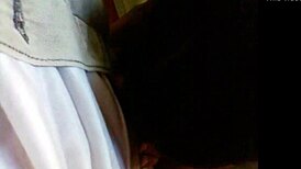 Ebony mulata tempts with oral blowjob before intense anal assfucking in POV scene