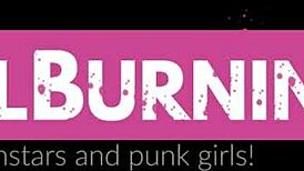 This BDSM video shows punk girls taking turns riding a hard cock