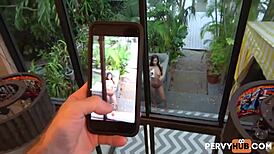 i catch my pathetic stepbro gianna dior creepin and suckin