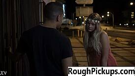 Picked up a hot chick and fucked her outdoors in public 😏