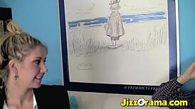 Jizzorama - Alica Riley's Hard Face-Fucking Deepthroat