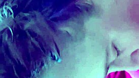 This pawg amateur sucks a thick white cock like a pro