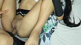 Cosplay girl: Sailor Moon, solo masturbation, HD