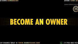 Cute brunette lesbians flaunt beautiful asses