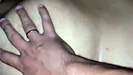 Young woman in doggy style with friend