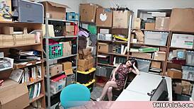 Cute Brunette Anastasia Offers Pussy for Stolen Toy