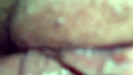 Cheating wife squirting in close-up homemade fun