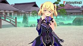 Discover Fischl's intense POV fucking in Genshin Impact anime style