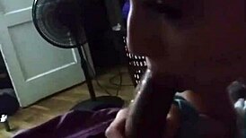 did she almost puke from that deepthroat blowjob?