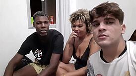 Hey, wanna see crossdressing boys and a naughty couple in action?