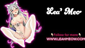 难以相信 Leah Meow 在泳池里让我射满精液！