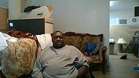 Interracial casting interview in public outdoors