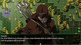 Emo girl resists succubus anal in hentai