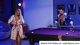 Horny Milf Ginger Devil Unleashes Monster Passion by the Pool