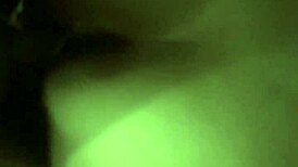 Amateur couple and a dog in a bareback threesome