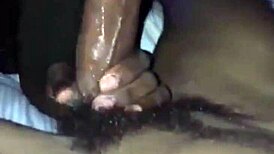 Me loving my big black cock HD video