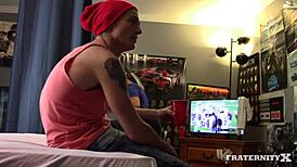 兄弟会猛男群gay趴体骗炮狂欢