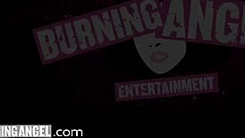 aiden goes down on joanna angel on webcam